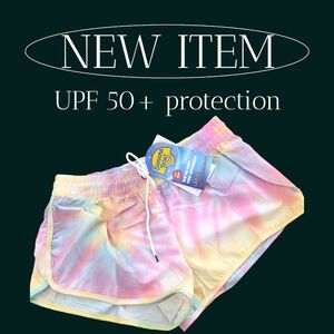 New UPF 50+ protection Active Tie-dye shorts women size M